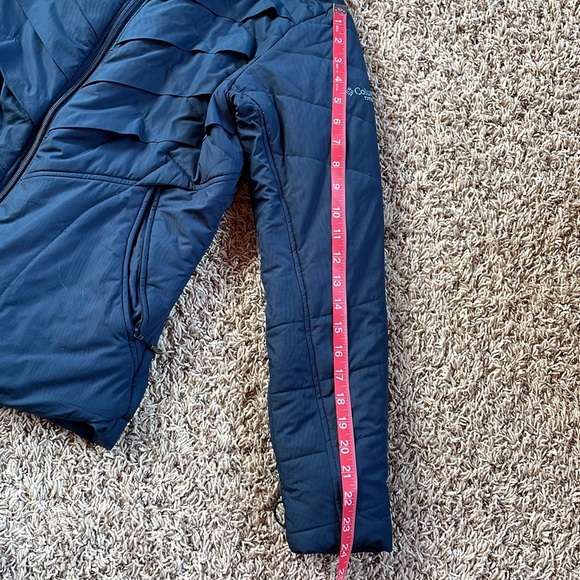 Women’s Columbia Titanium Interchange Jacket Navy Size Medium - Picture 8 of 8
